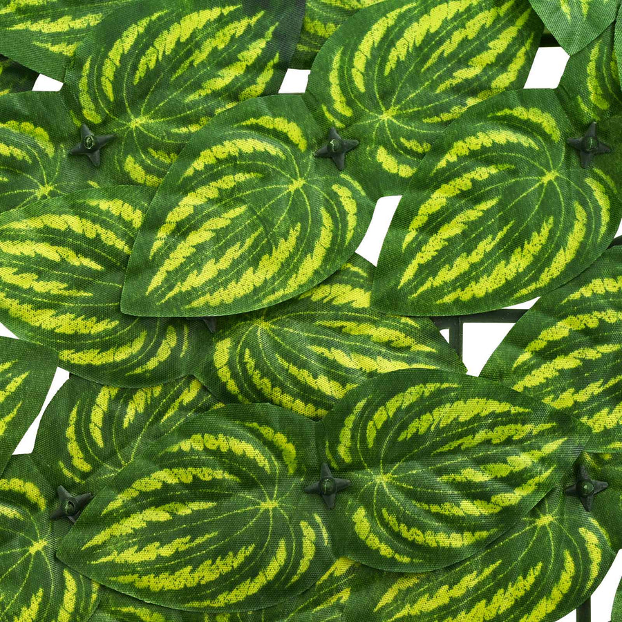 Balkonscherm met bladeren Groen en Geel 400 x 150 cm