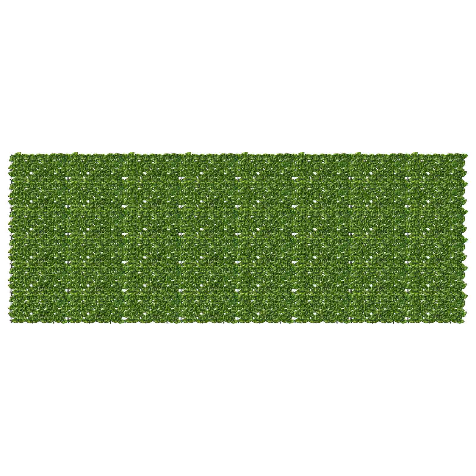 Balkonscherm met bladeren Groen en Geel 400 x 150 cm