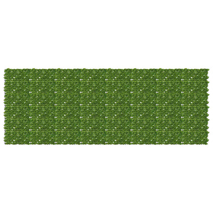 Balkonscherm met bladeren Groen en Geel 400 x 150 cm