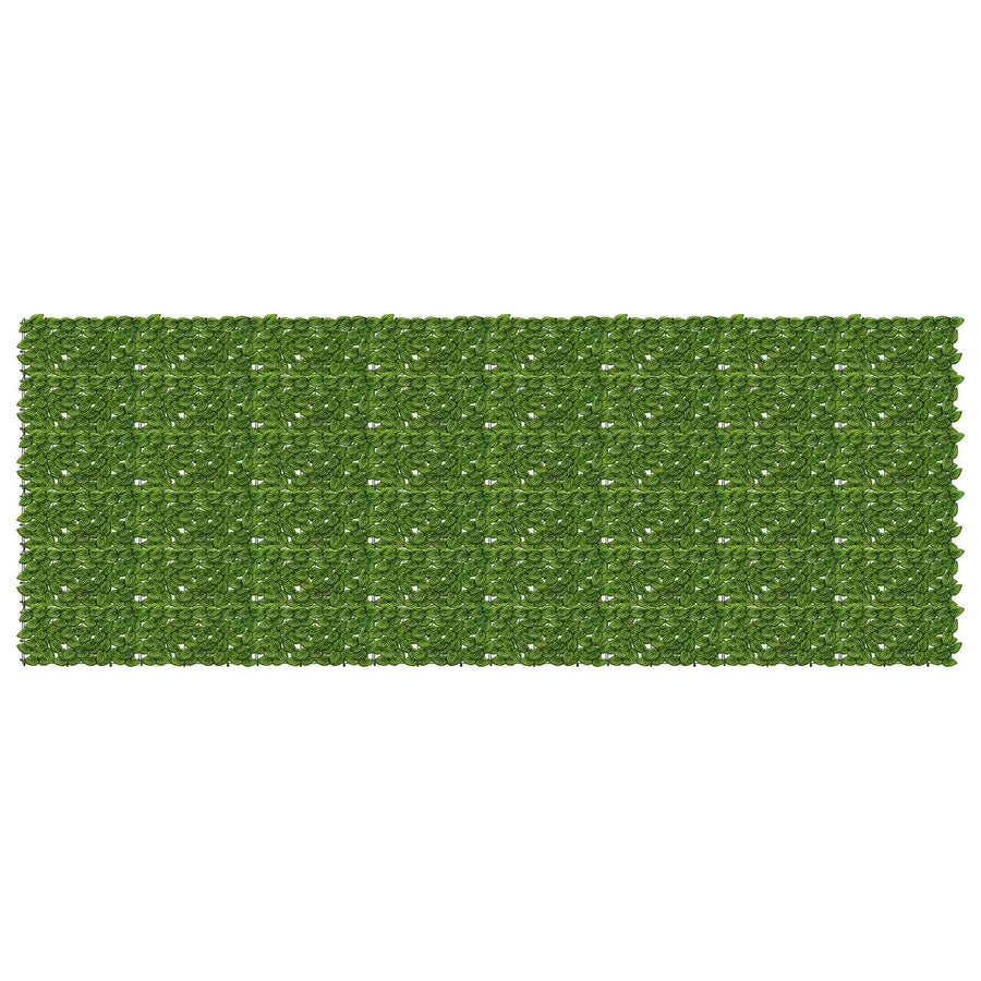 Balkonscherm met bladeren Groen en Geel 400 x 150 cm