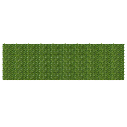 Balkonscherm met bladeren Groen en Geel 500 x 150 cm