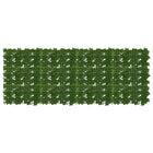Balkonscherm 200x75 cm groen
