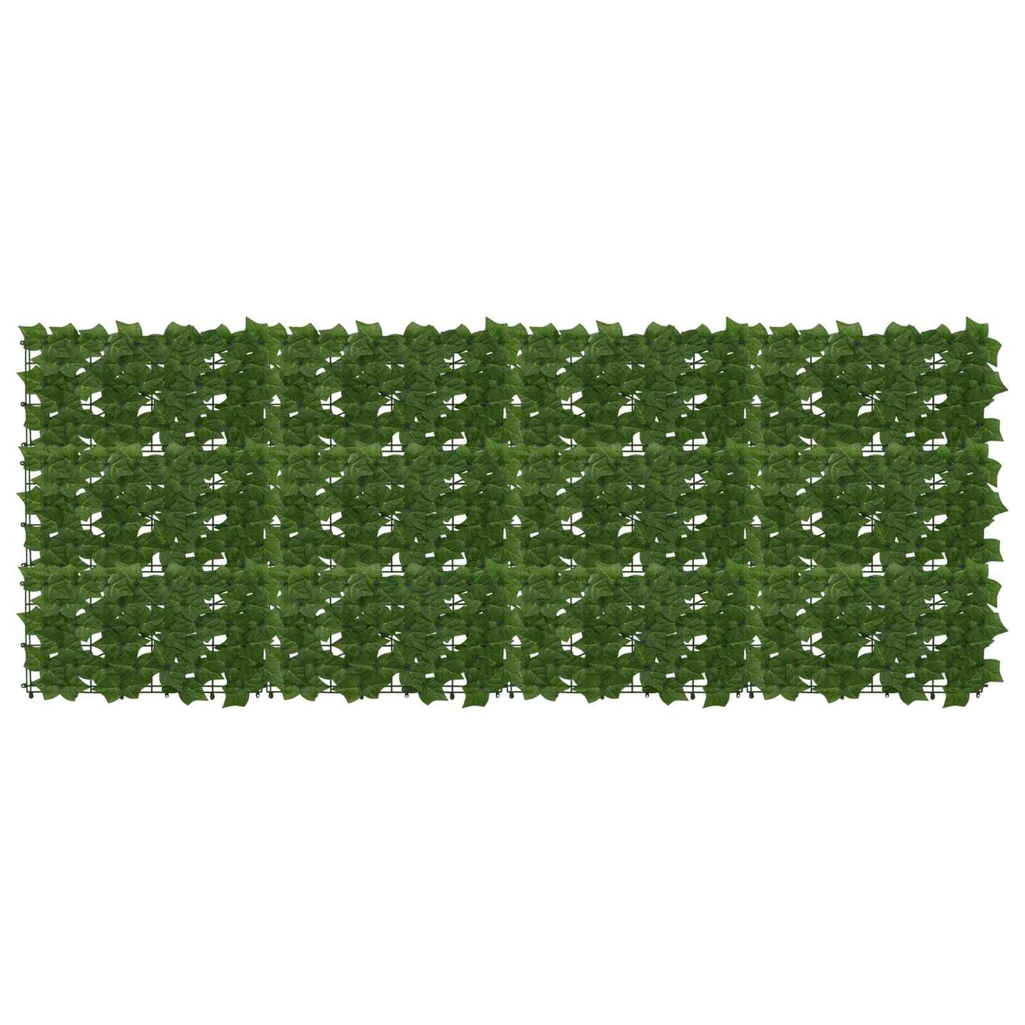 Balkonscherm met bladeren Groen 200 x 75 cm