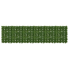 Balkonscherm 300x75 cm groen