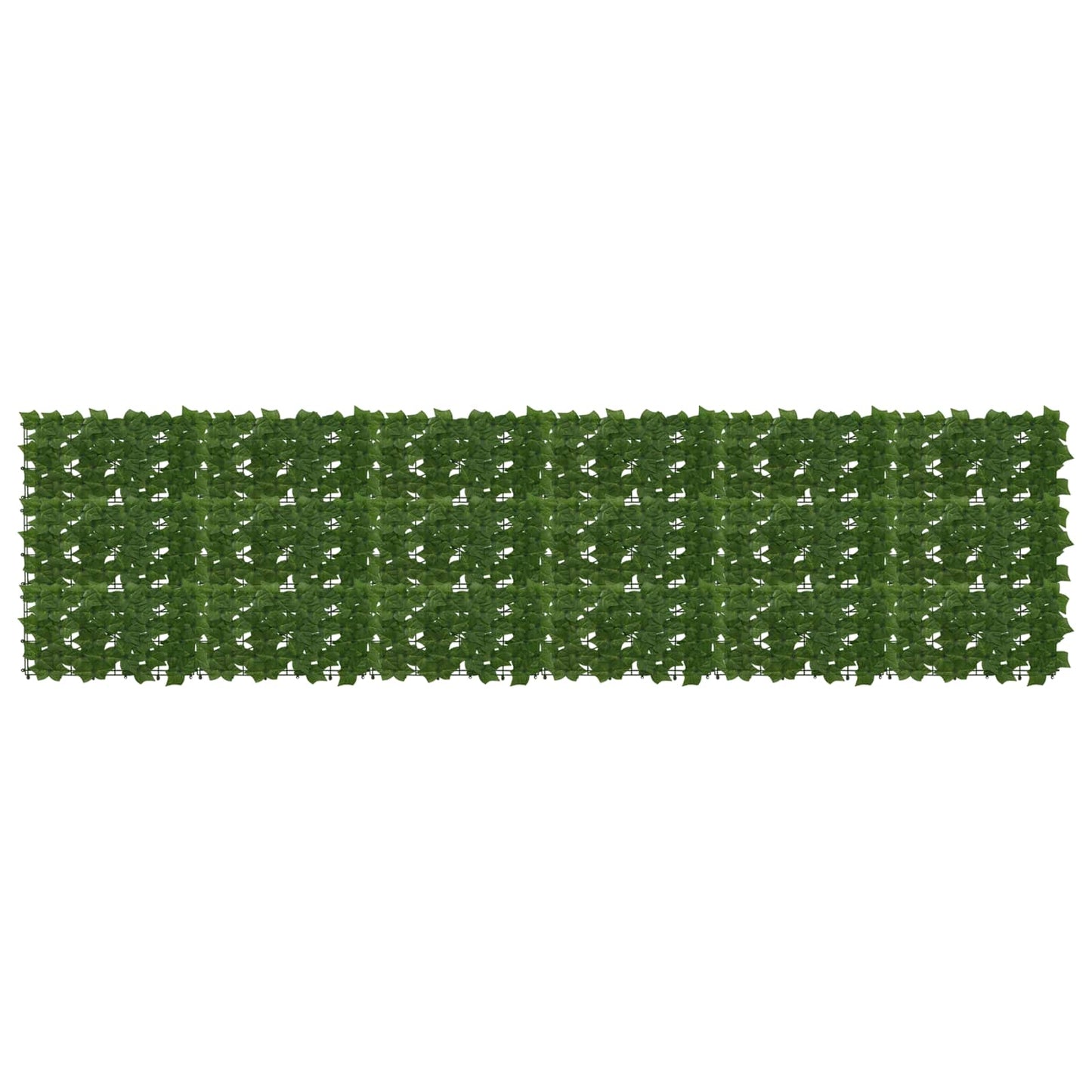 Balkonscherm met bladeren Groen 300 x 75 cm