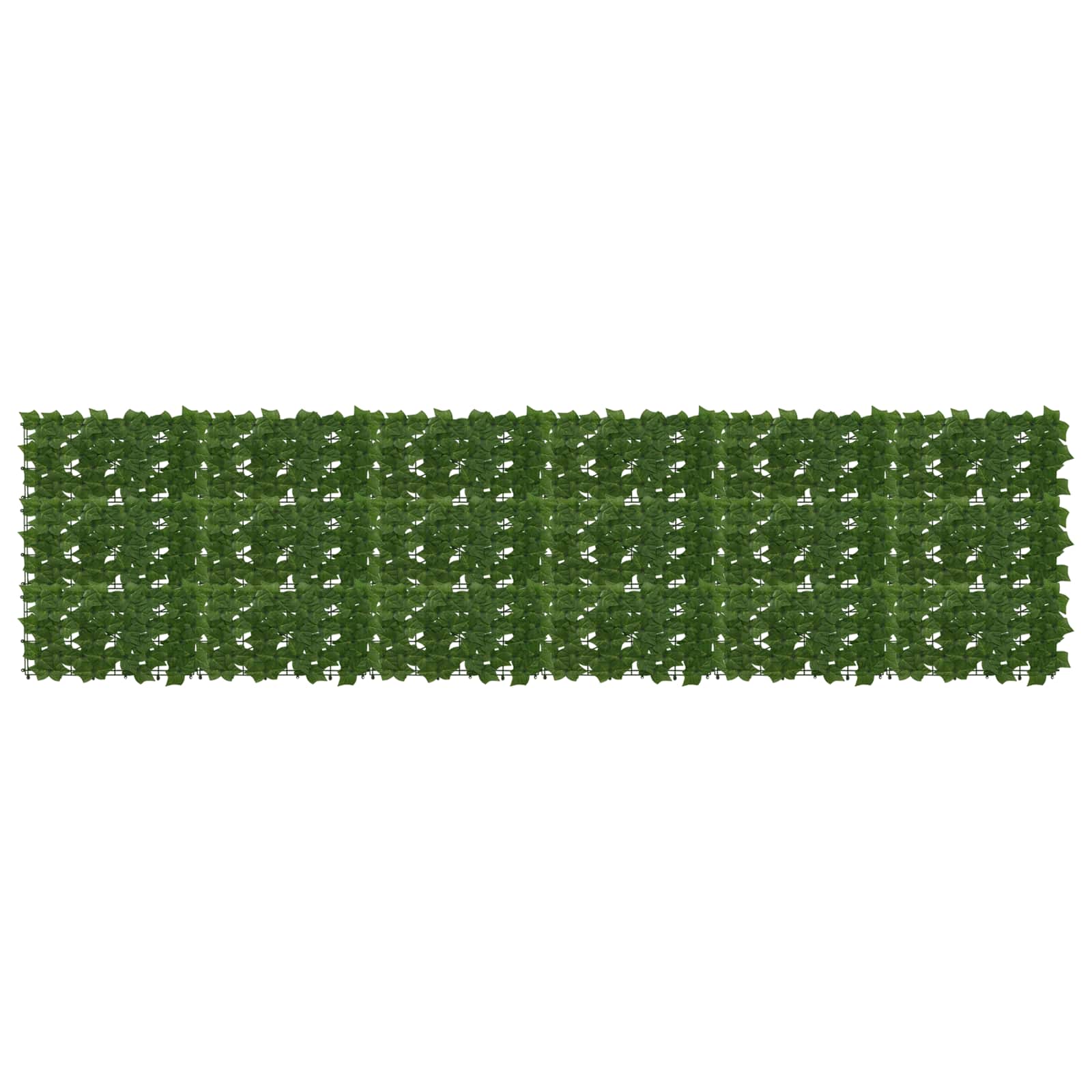 Balkonscherm met bladeren Groen 300 x 75 cm
