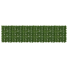 Balkonscherm met bladeren Groen 300 x 75 cm