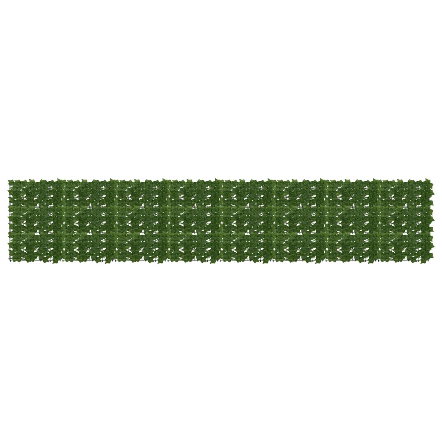 Balkonscherm met bladeren Groen 400 x 75 cm