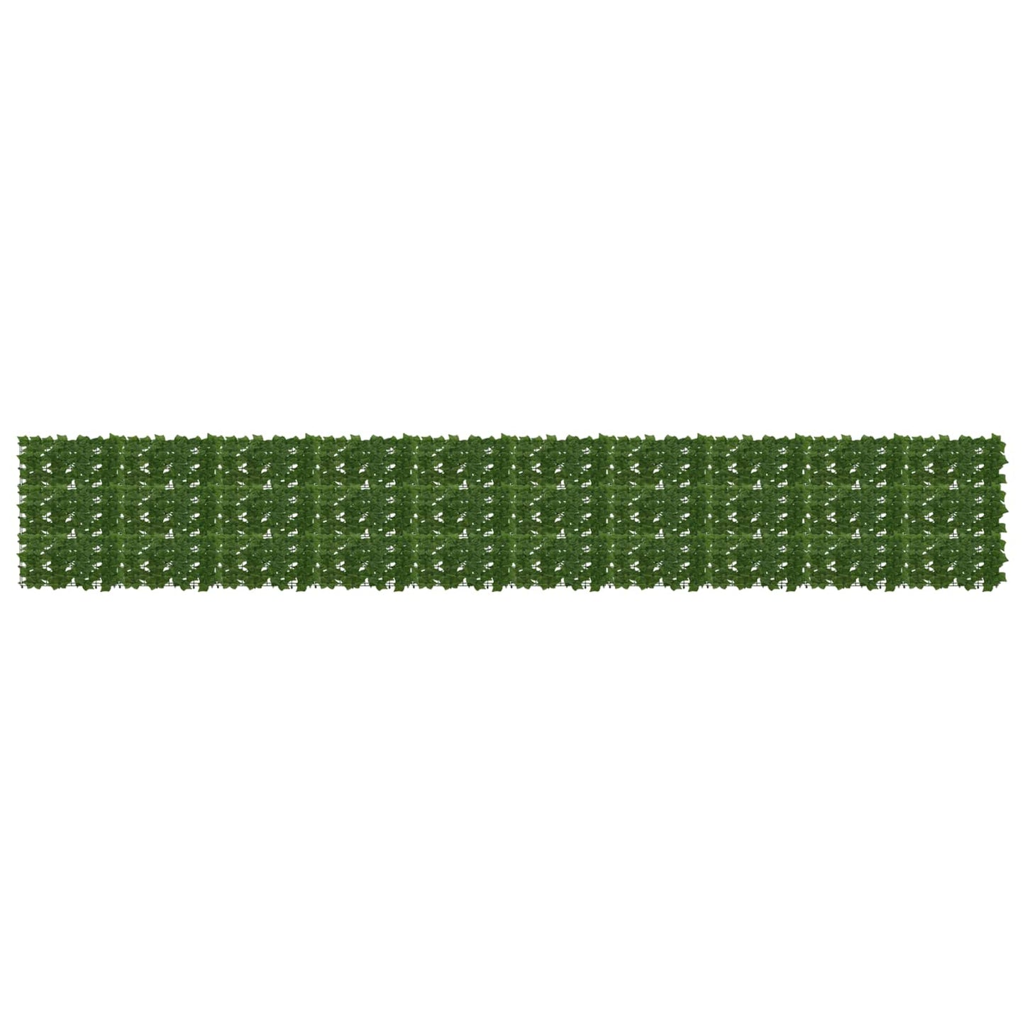 Balkonscherm met bladeren Groen 500 x 75 cm