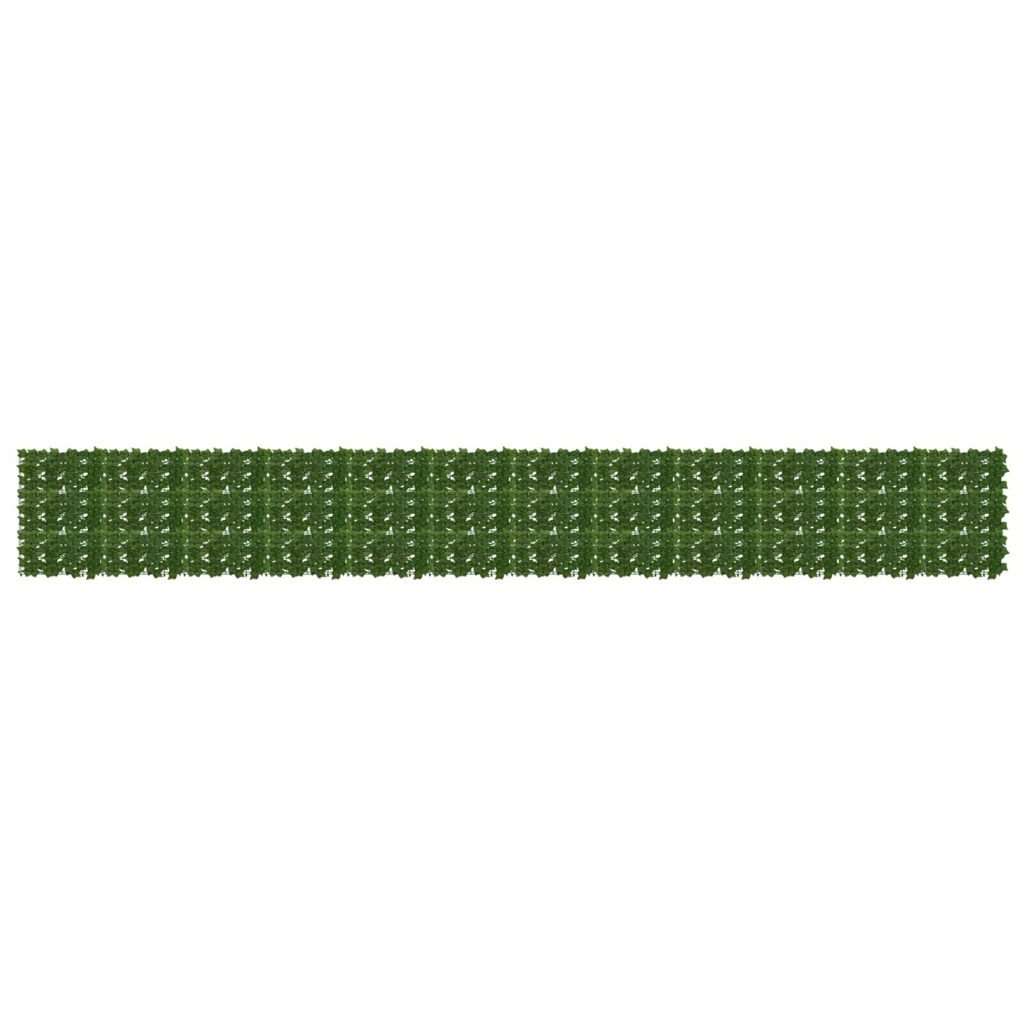 Balkonscherm met bladeren Groen 600 x 75 cm