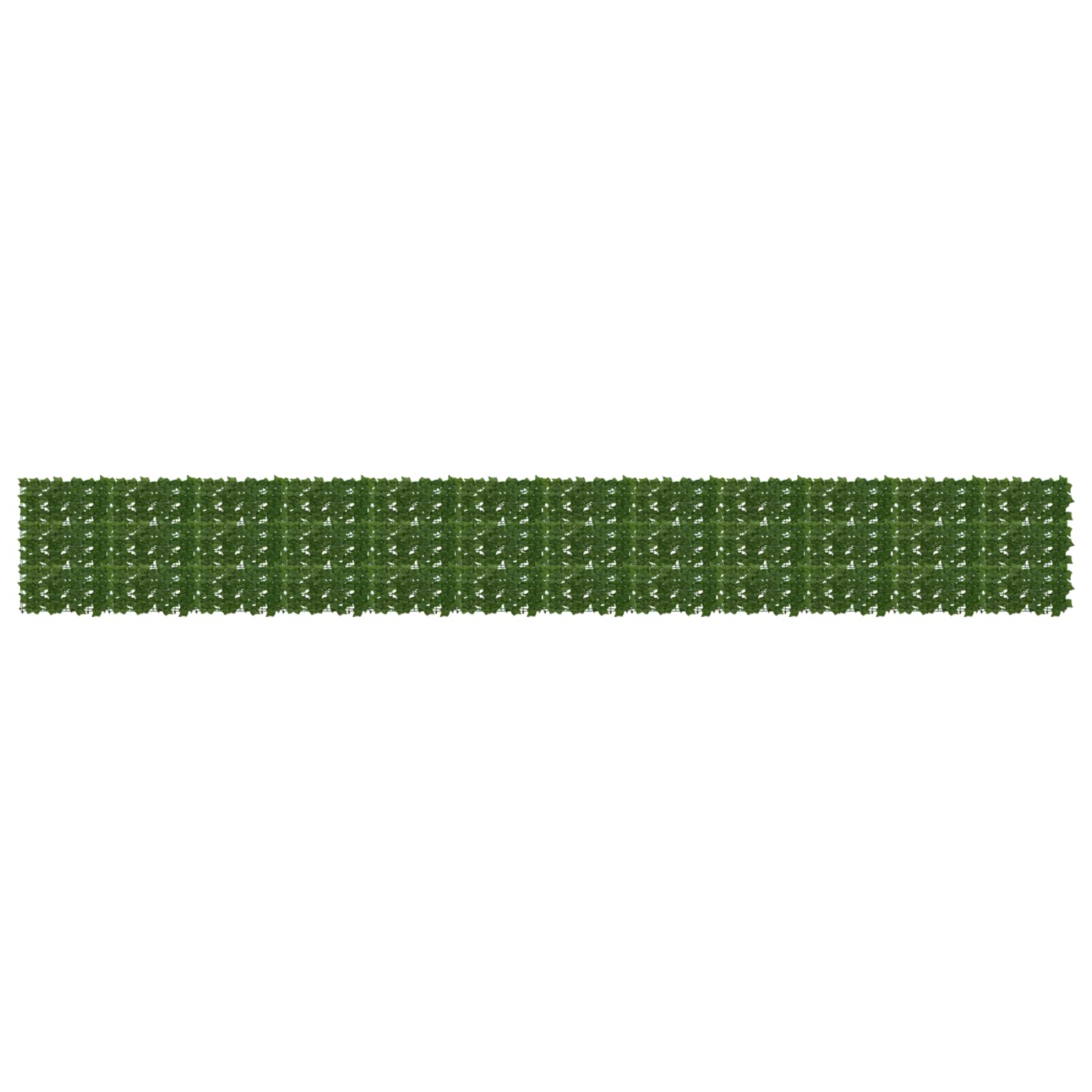Balkonscherm met bladeren Groen 600 x 75 cm