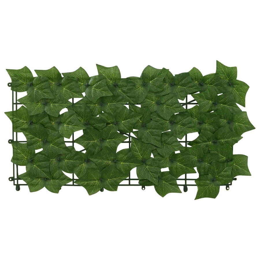 Balkonscherm met bladeren Groen 600 x 75 cm