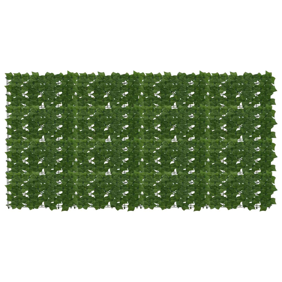 Balkonscherm met bladeren Groen 200 x 100 cm