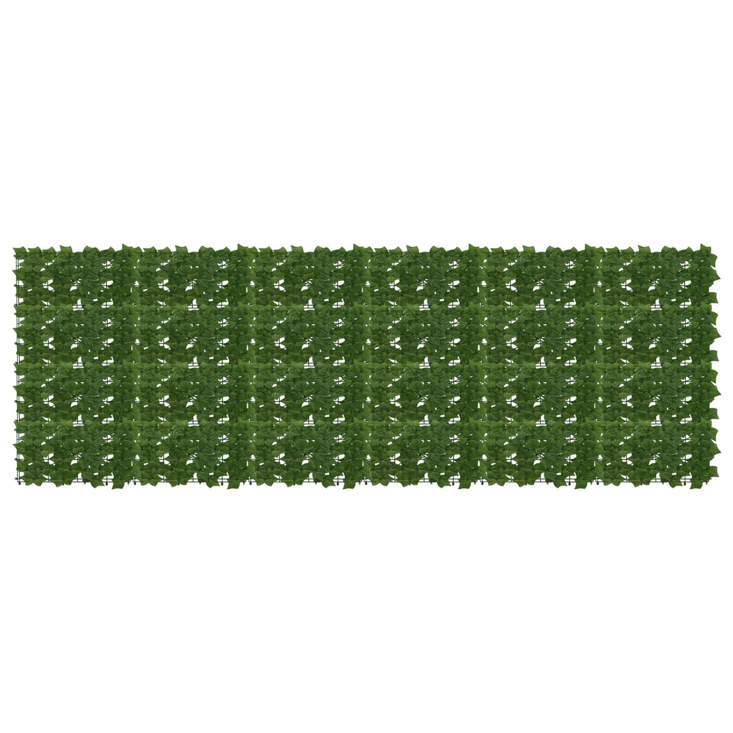 Balkonscherm met bladeren Groen 300 x 100 cm