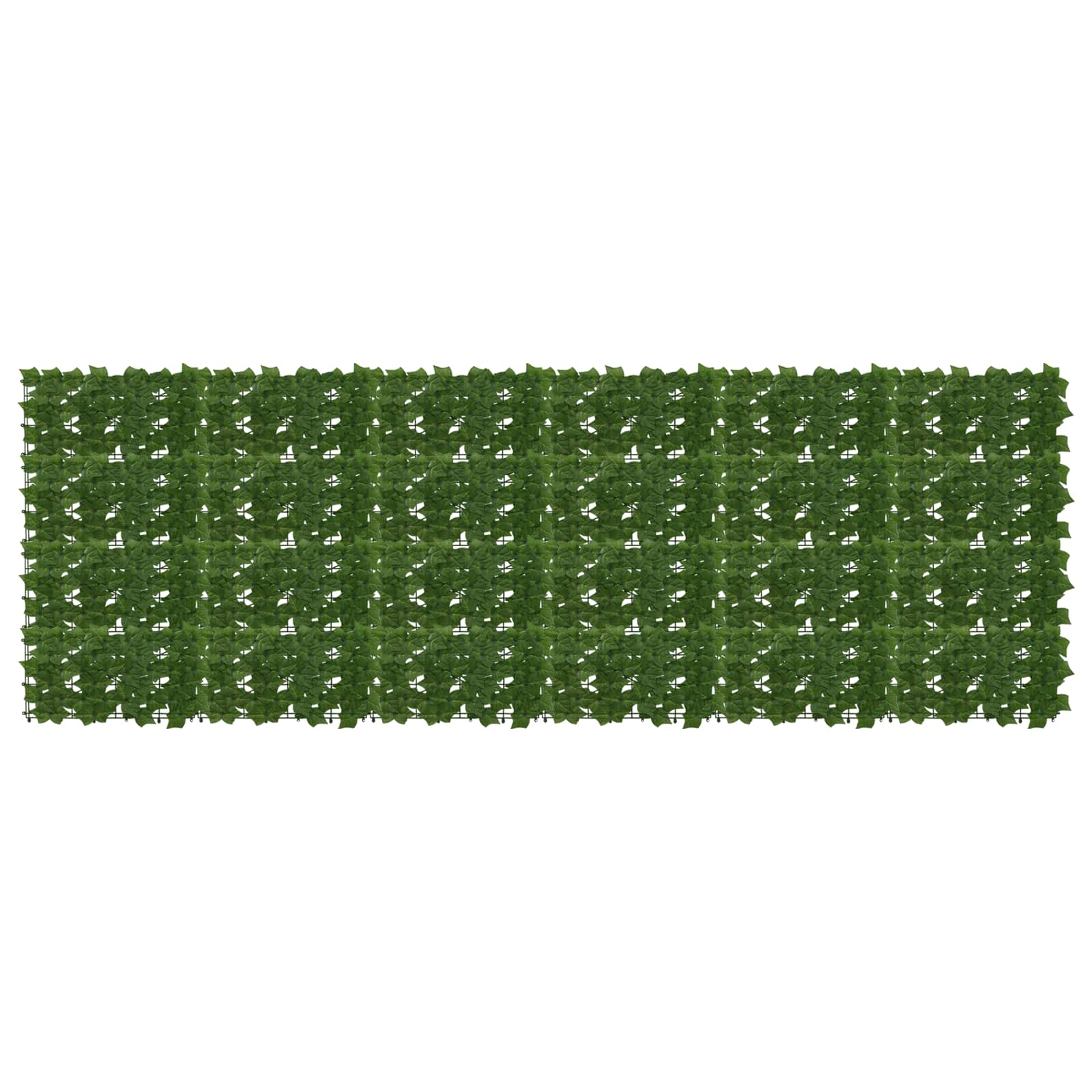 Balkonscherm met bladeren Groen 300 x 100 cm