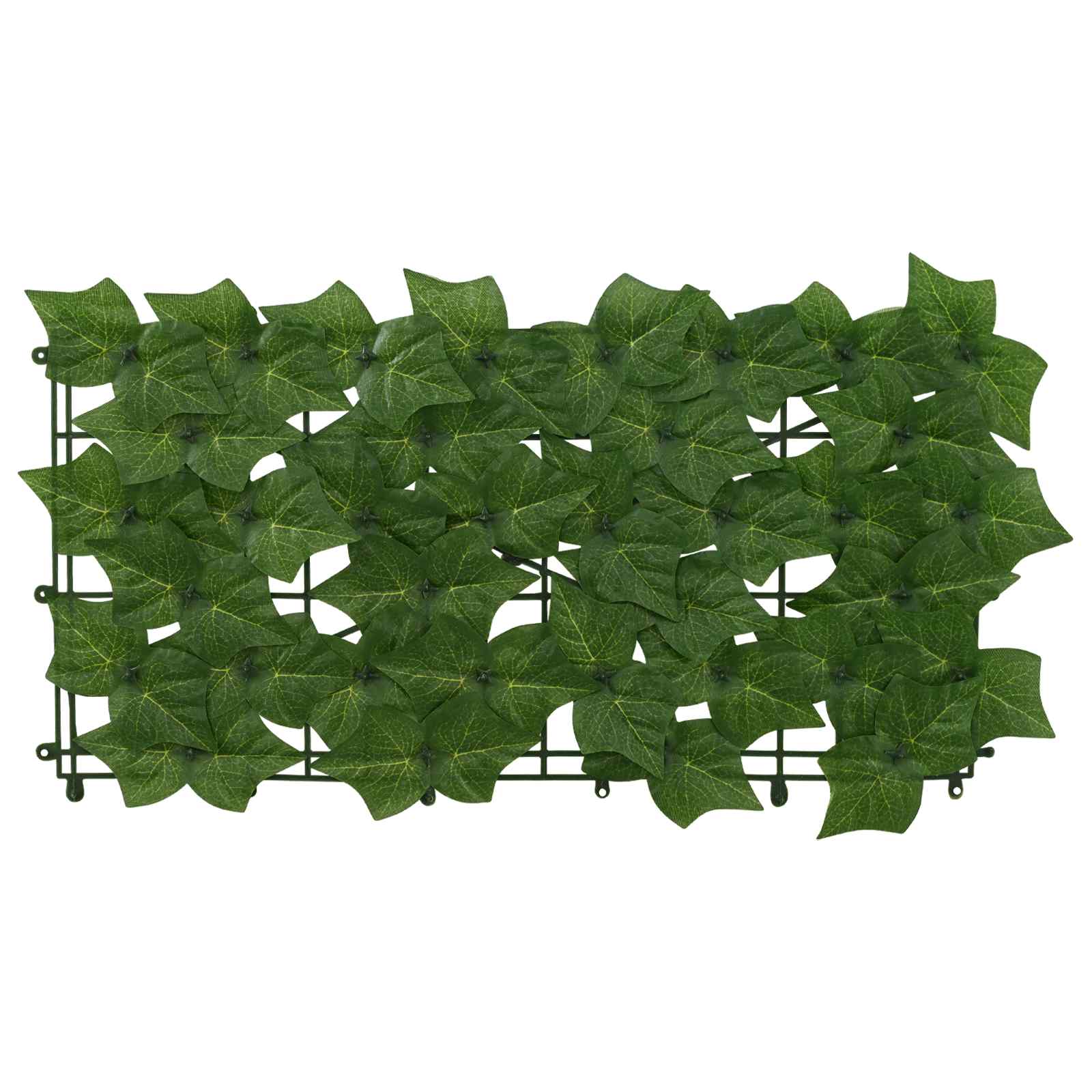 Balkonscherm met bladeren Groen 300 x 100 cm
