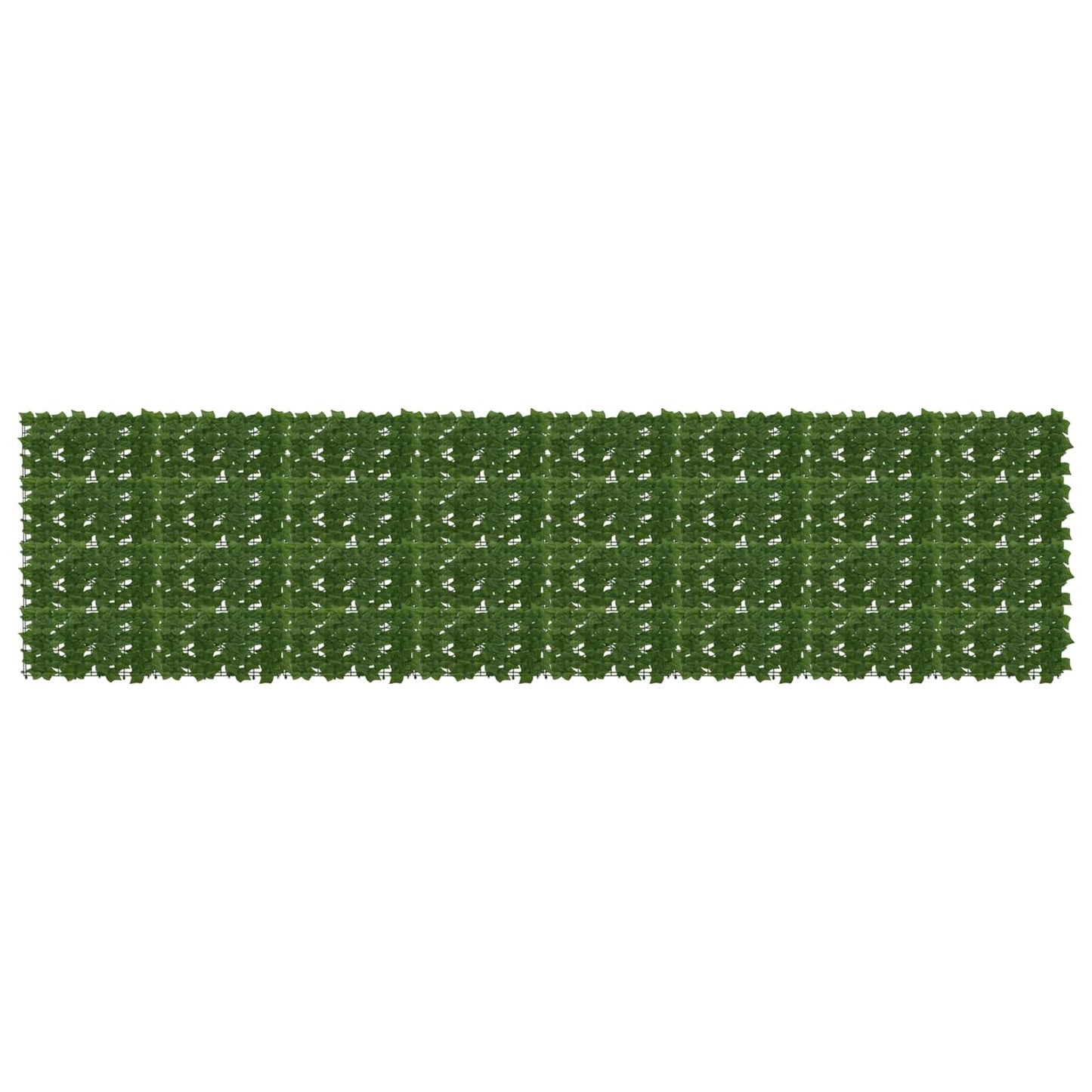 Balkonscherm met bladeren Groen 400 x 100 cm