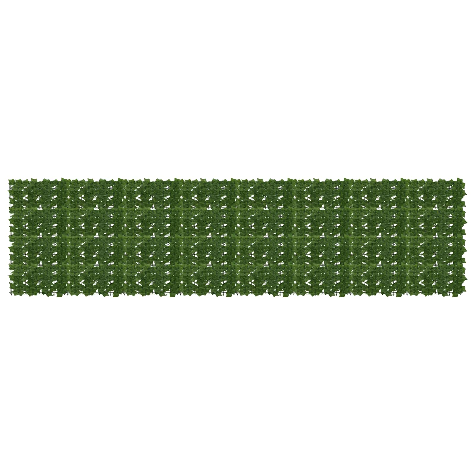 Balkonscherm met bladeren Groen 400 x 100 cm