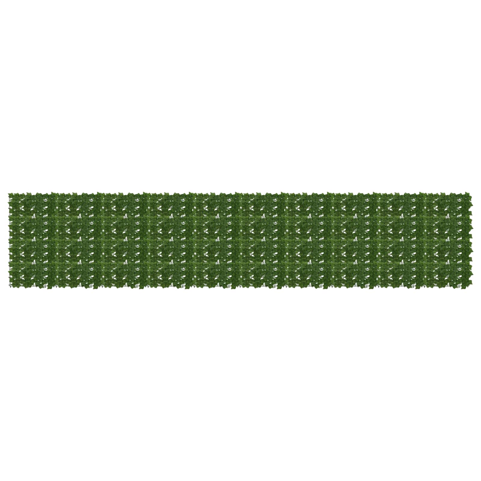 Balkonscherm met bladeren Groen 500 x 100 cm
