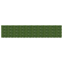 Balkonscherm met bladeren Groen 500 x 100 cm
