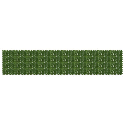 Balkonscherm met bladeren Groen 500 x 100 cm