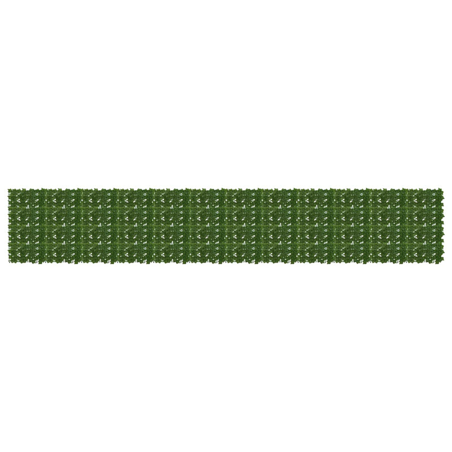 Balkonscherm met bladeren Groen 600 x 100 cm