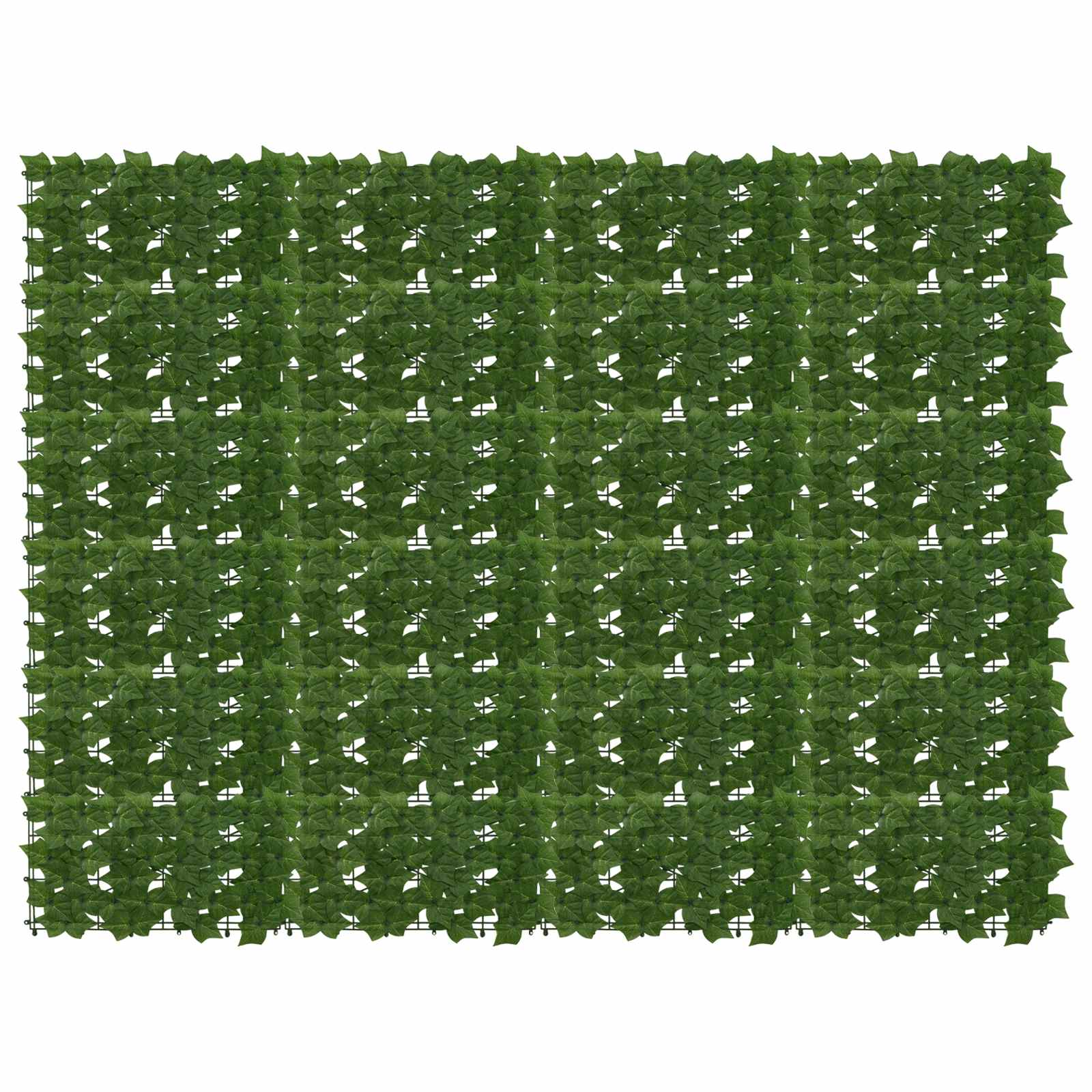Balkonscherm met bladeren Groen 200 x 150 cm