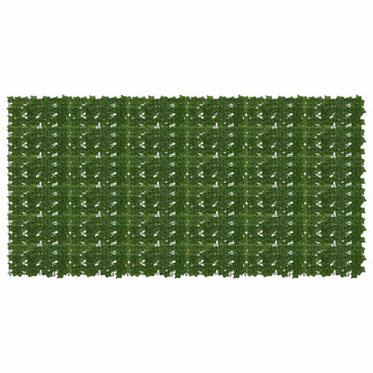 Balkonscherm met bladeren Groen 300 x 150 cm