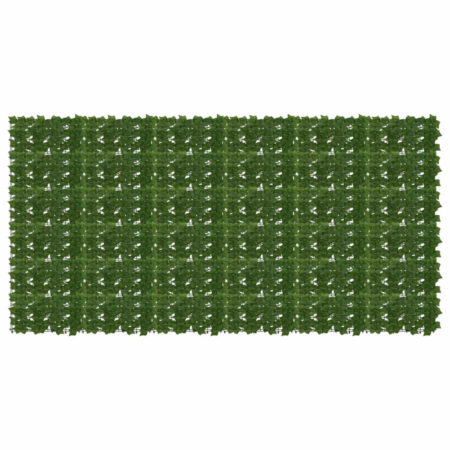 Balkonscherm met bladeren Groen 300 x 150 cm