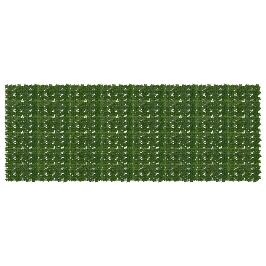 Balkonscherm met bladeren Groen 400 x 150 cm