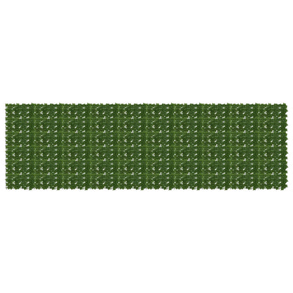 Balkonscherm met bladeren Groen 500 x 150 cm