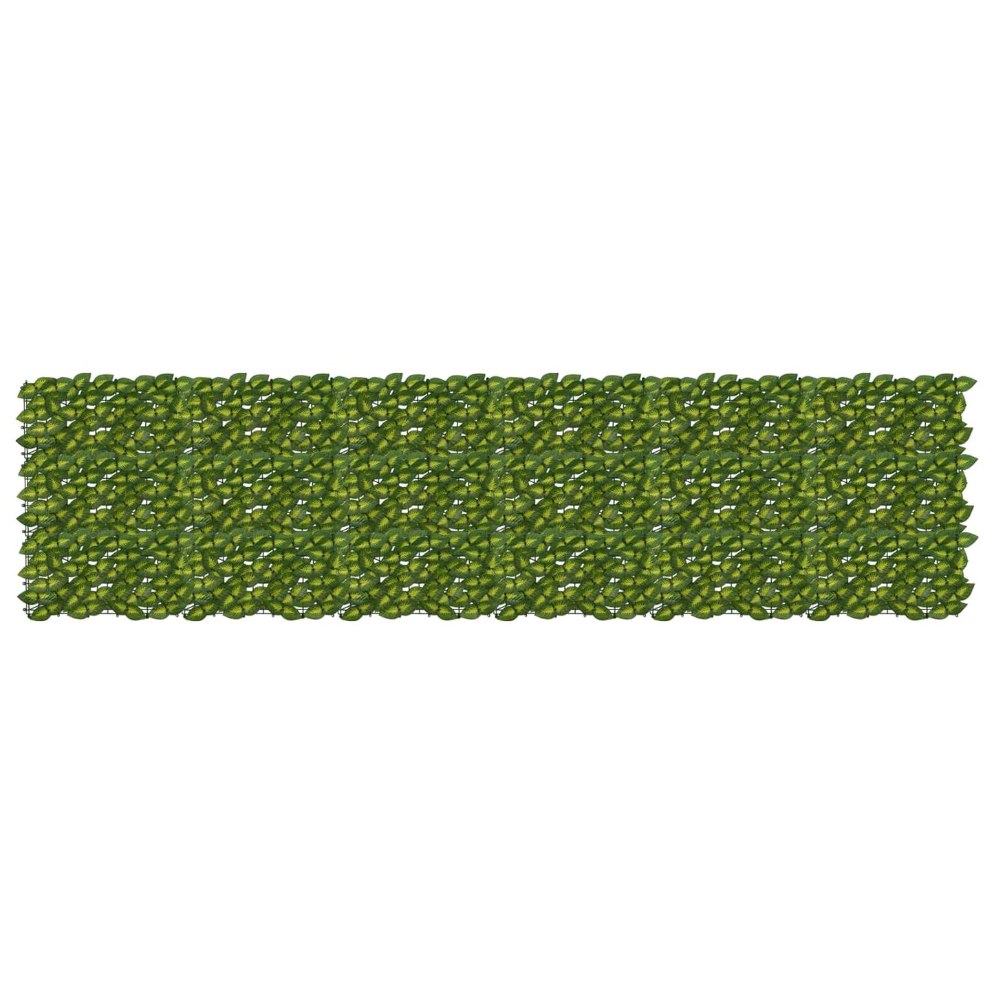 Balkonscherm met bladeren Groen en Geel 300 x 75 cm