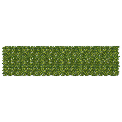 Balkonscherm met bladeren Groen en Geel 300 x 75 cm