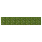 Balcony Screen with Leaves Green and Yellow 400 x 75 cm