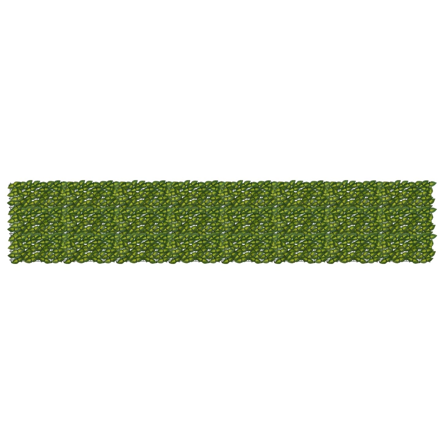 Balkonscherm met bladeren Groen en Geel 400 x 75 cm