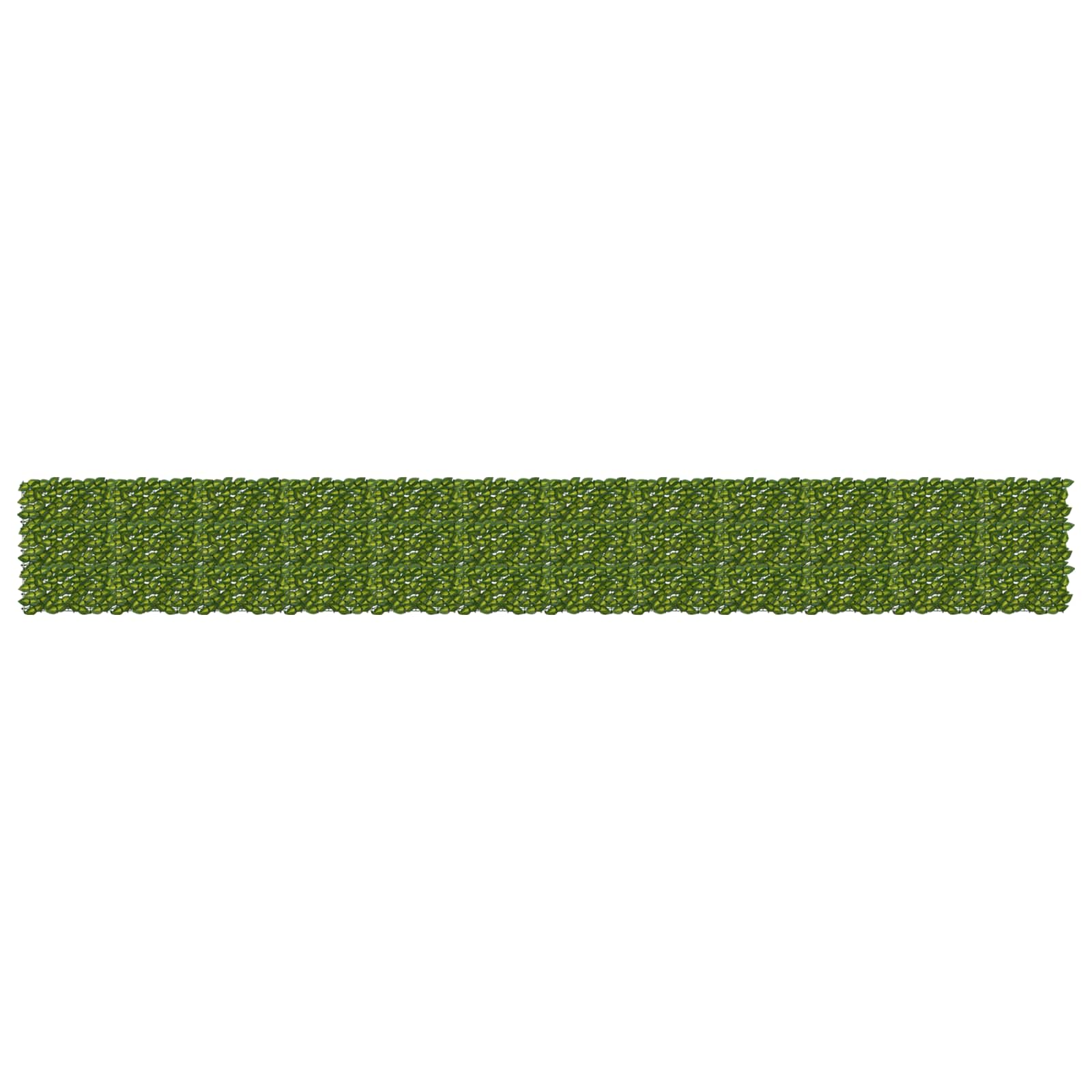Balkonscherm met bladeren Groen en Geel 600 x 75 cm