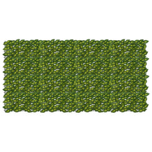 Balkonscherm met bladeren Groen en Geel 200 x 100 cm