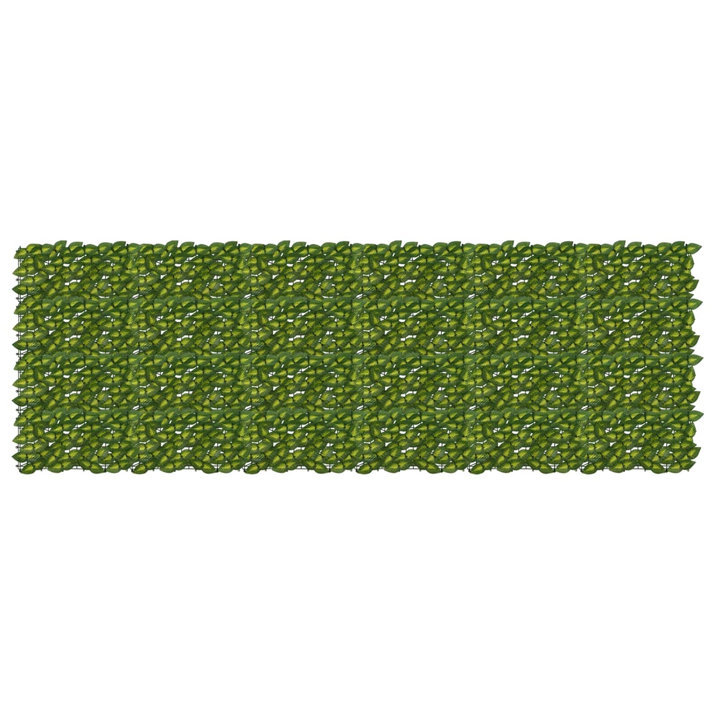 Balkonscherm met bladeren Groen en Geel 300 x 100 cm