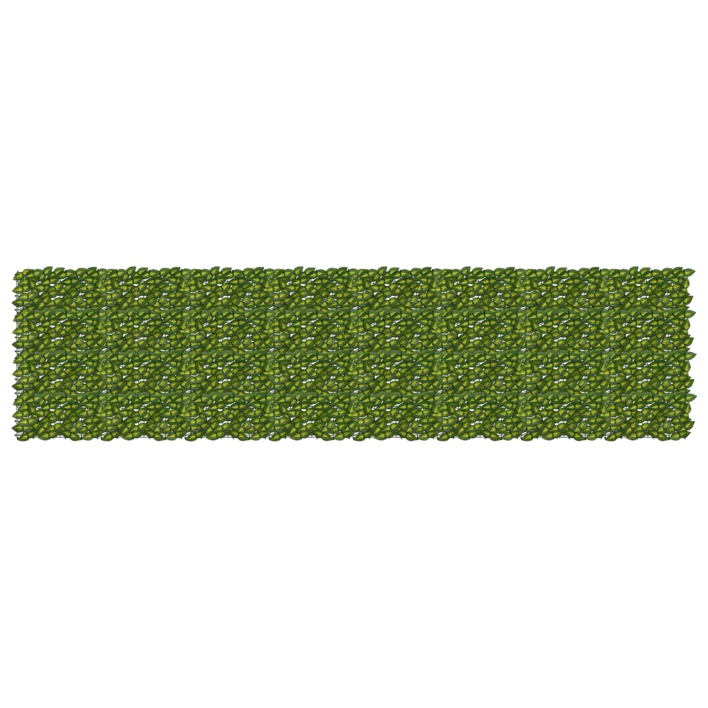 Balkonscherm met bladeren Groen en Geel 400 x 100 cm