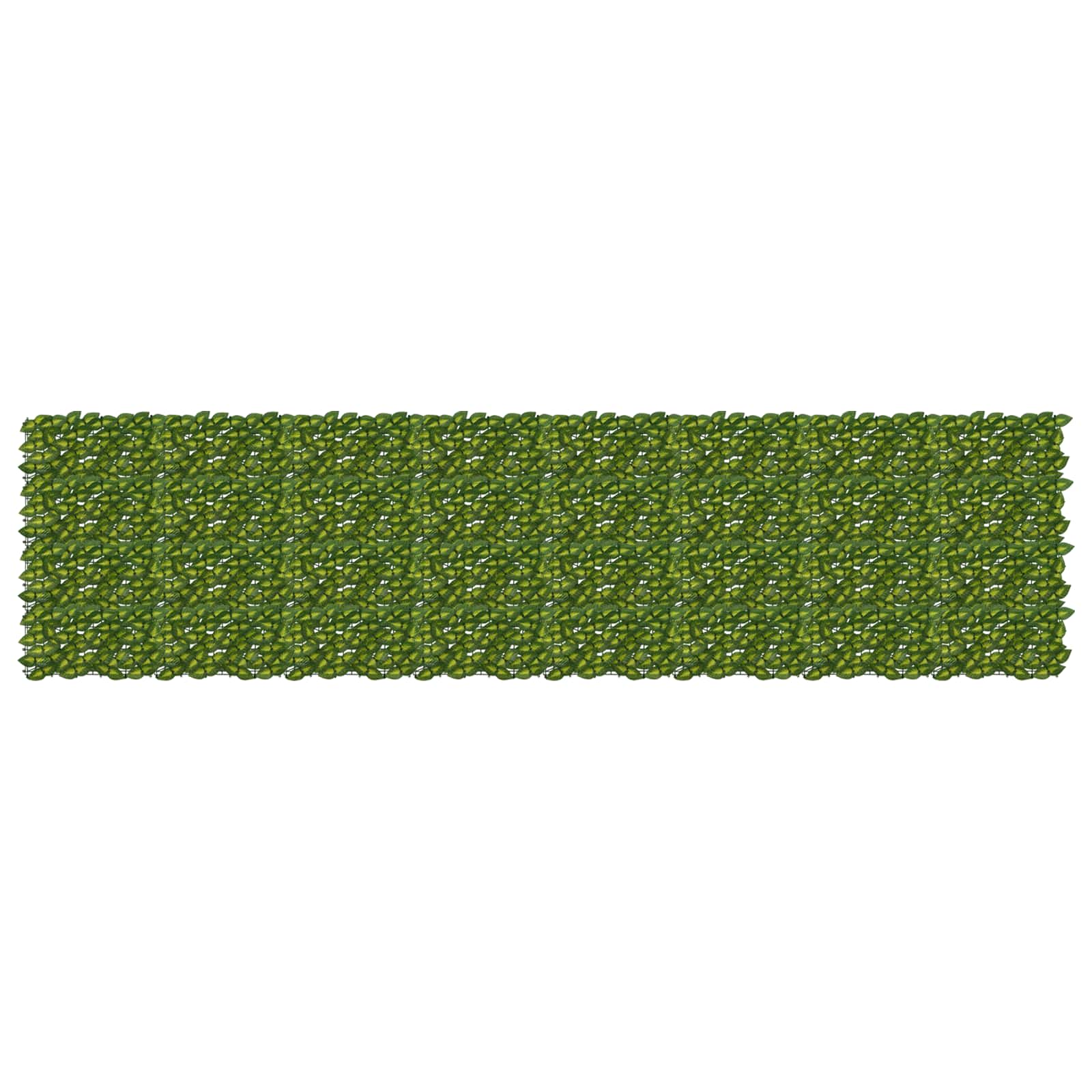 Balkonscherm met bladeren Groen en Geel 400 x 100 cm