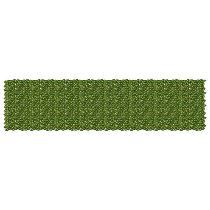 Balkonscherm met bladeren Groen en Geel 400 x 100 cm