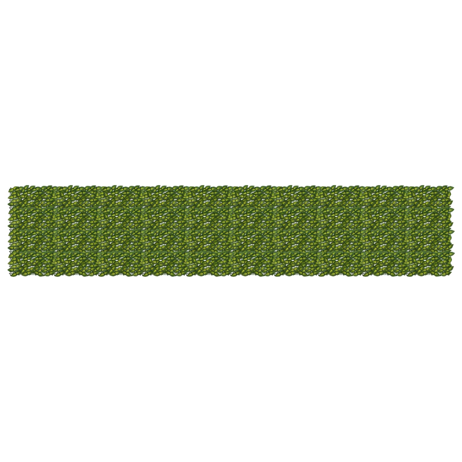 Balkonscherm met bladeren Groen en Geel 500 x 100 cm