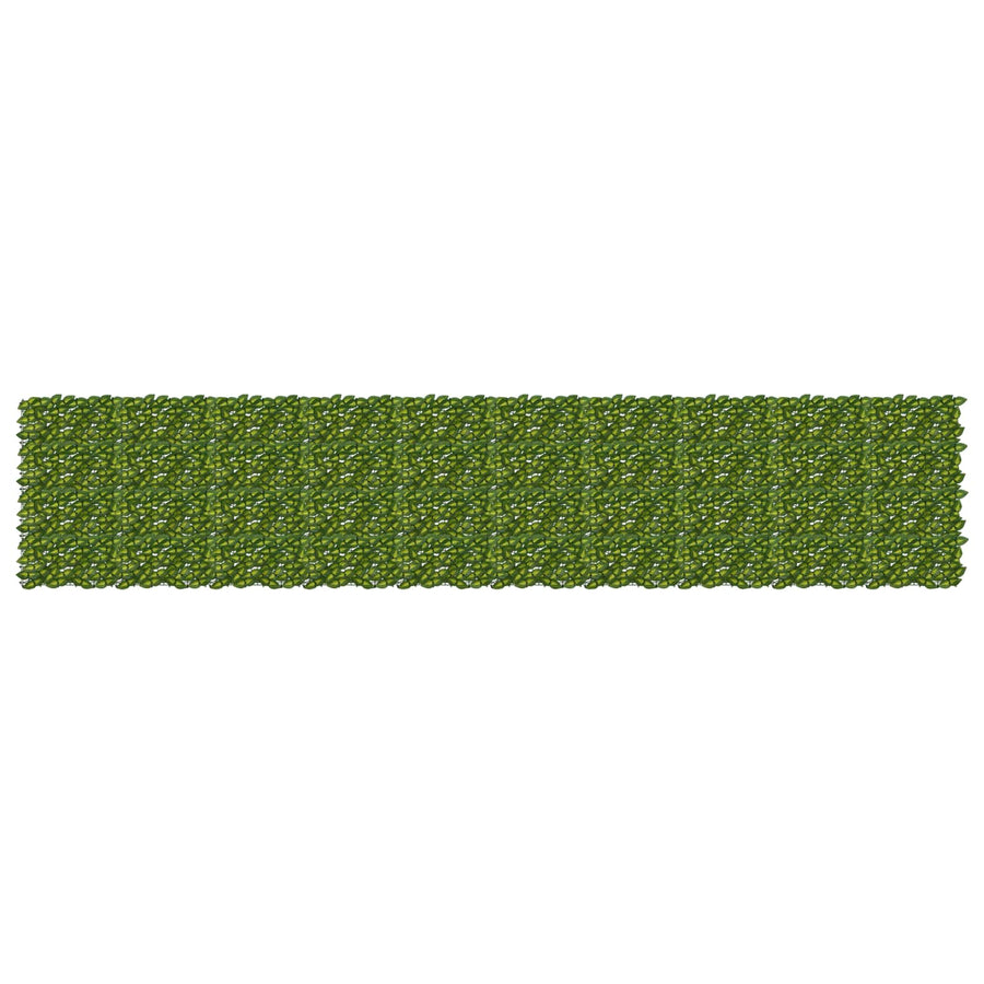 Balkonscherm met bladeren Groen en Geel 500 x 100 cm