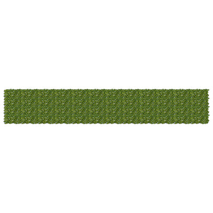 Balkonscherm met bladeren Groen en Geel 600 x 100 cm