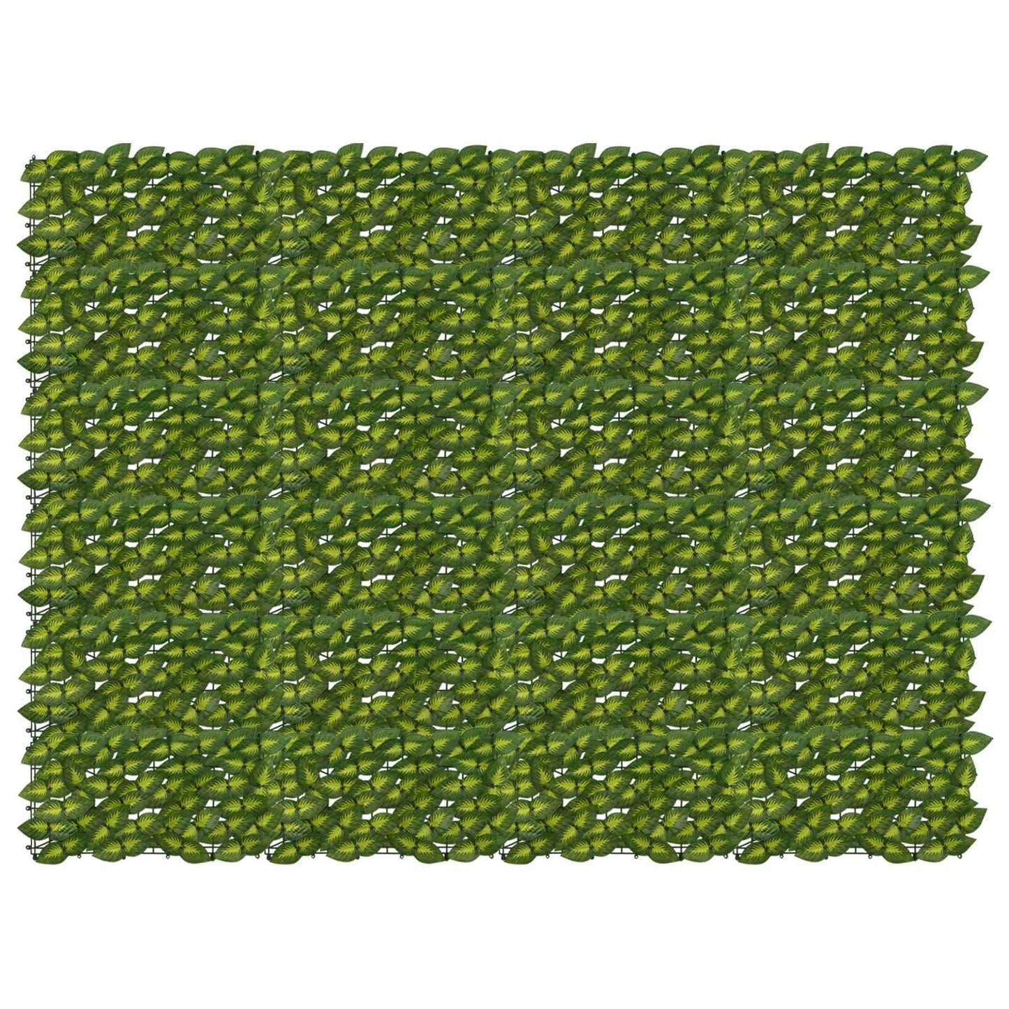 Balkonscherm met bladeren Groen en Geel 200 x 150 cm