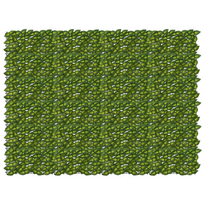 Balkonscherm met bladeren Groen en Geel 200 x 150 cm