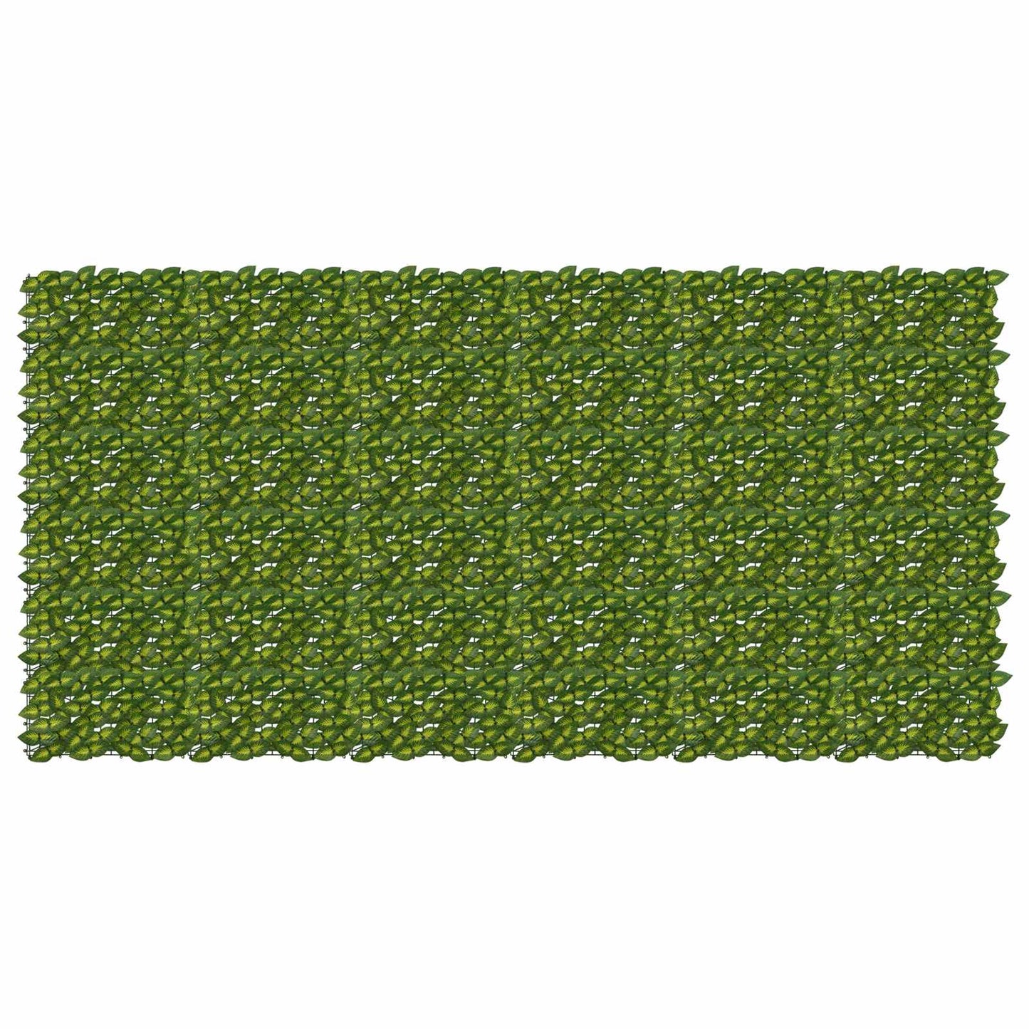 Balkonscherm met bladeren Groen en Geel 300 x 150 cm