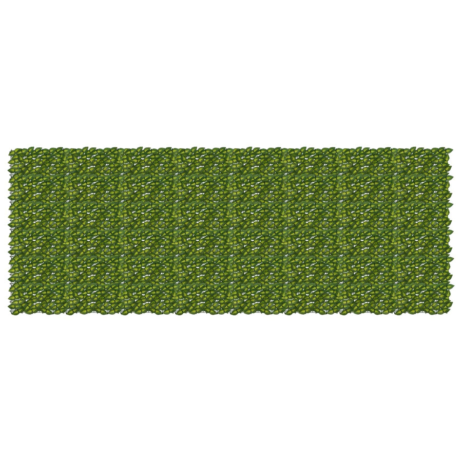 Balkonscherm met bladeren Groen en Geel 400 x 150 cm