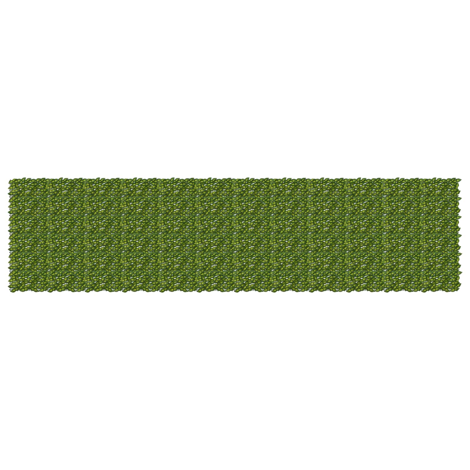 Balkonscherm met bladeren Groen en Geel 600 x 150 cm