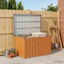 Buitenopslagdoos Hout 109 x 67 x 65 cm Gegalvaniseerd staal